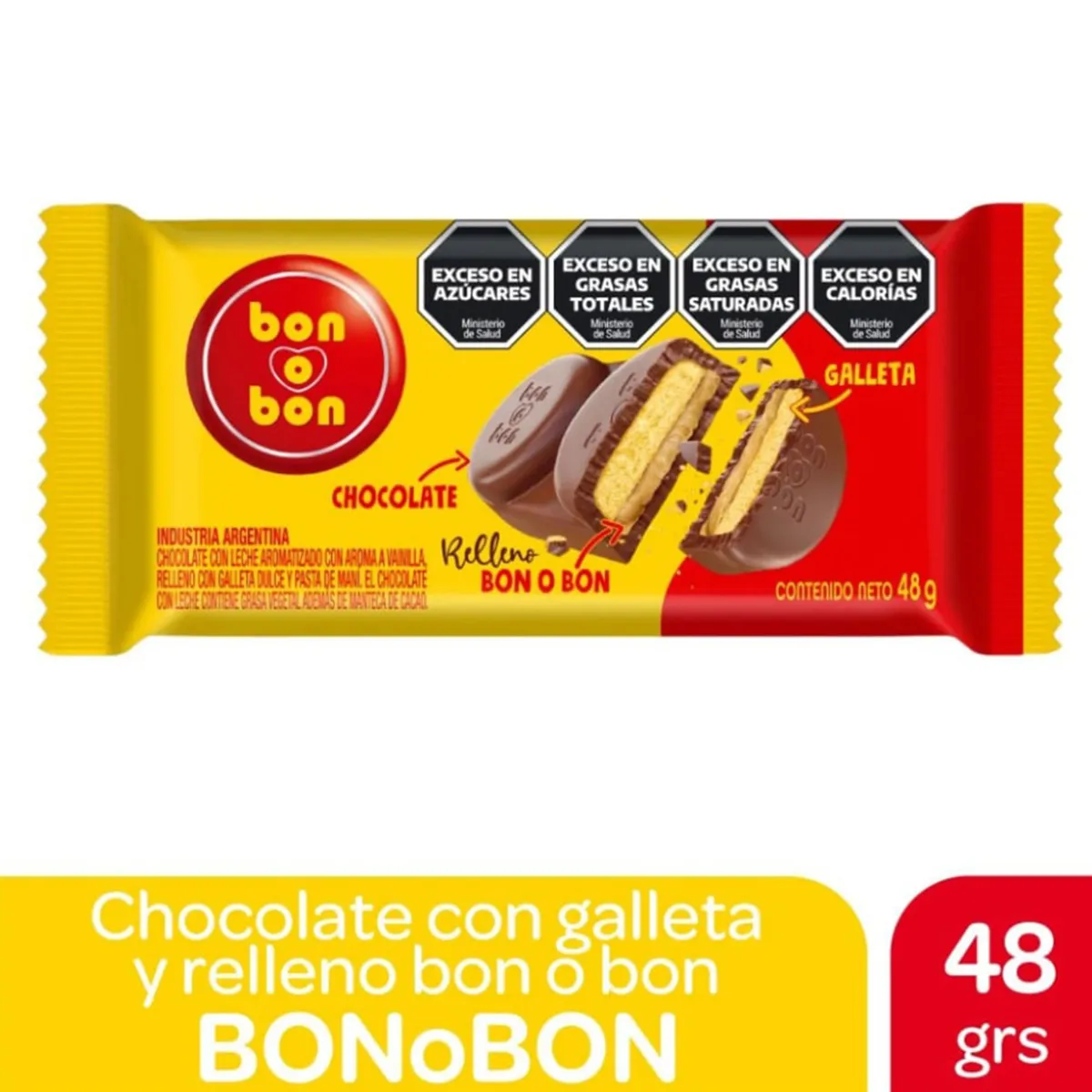 BON O BON GALLETA 48G