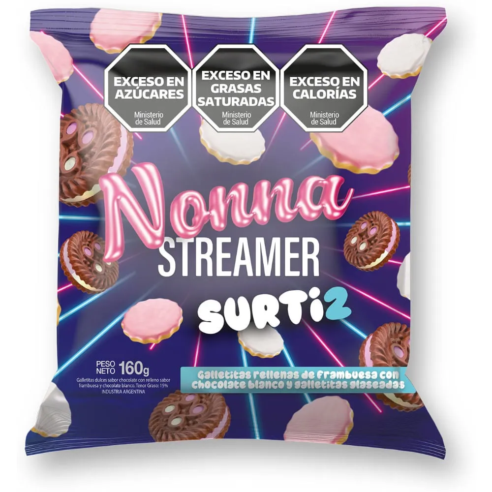 GALLETITA NONNA STREAMER 160G
