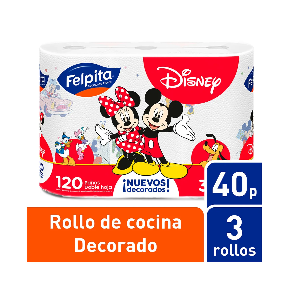 FELPITA DECORADOS DISNEY