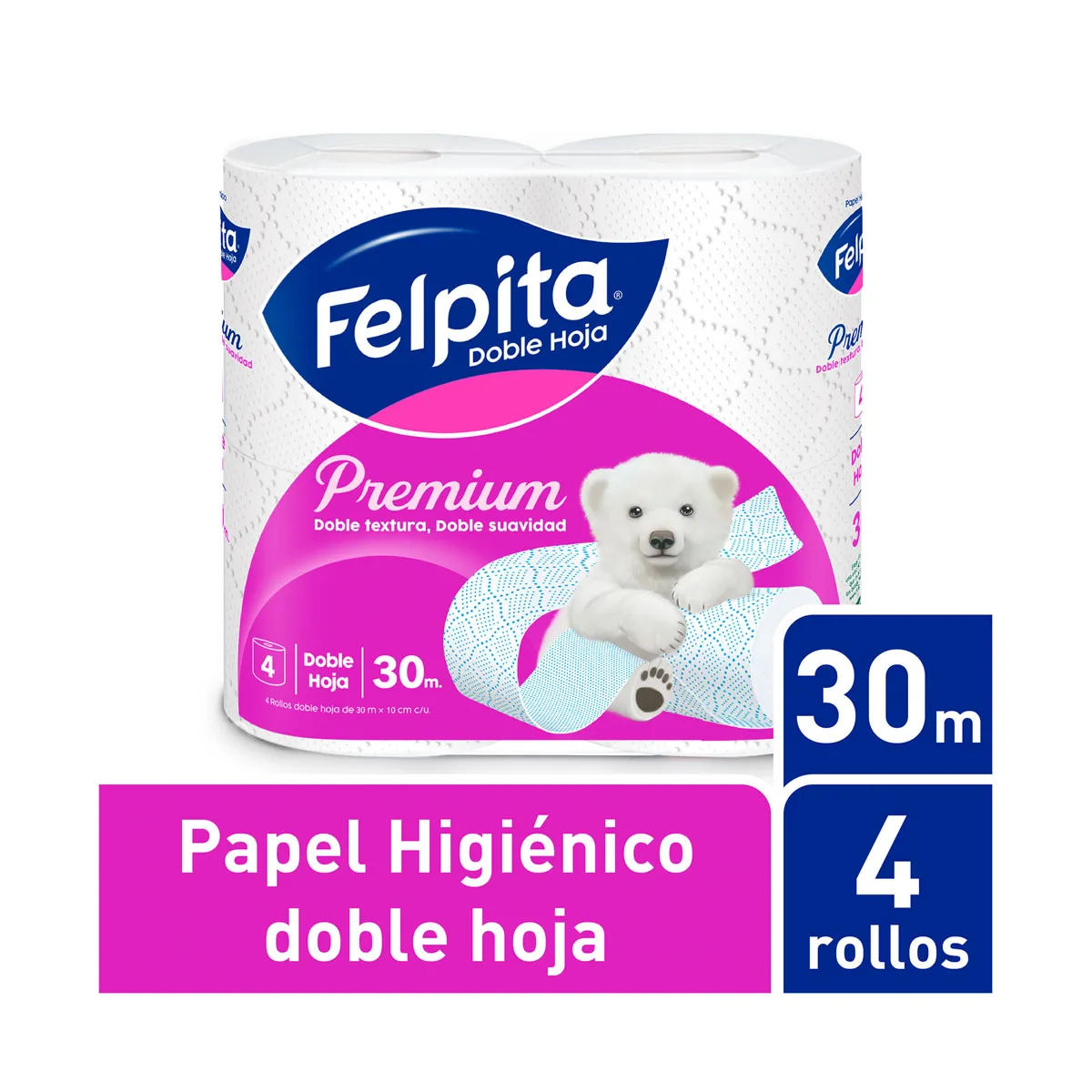 FELPITA PREMIUM DOBLE HOJA 30M