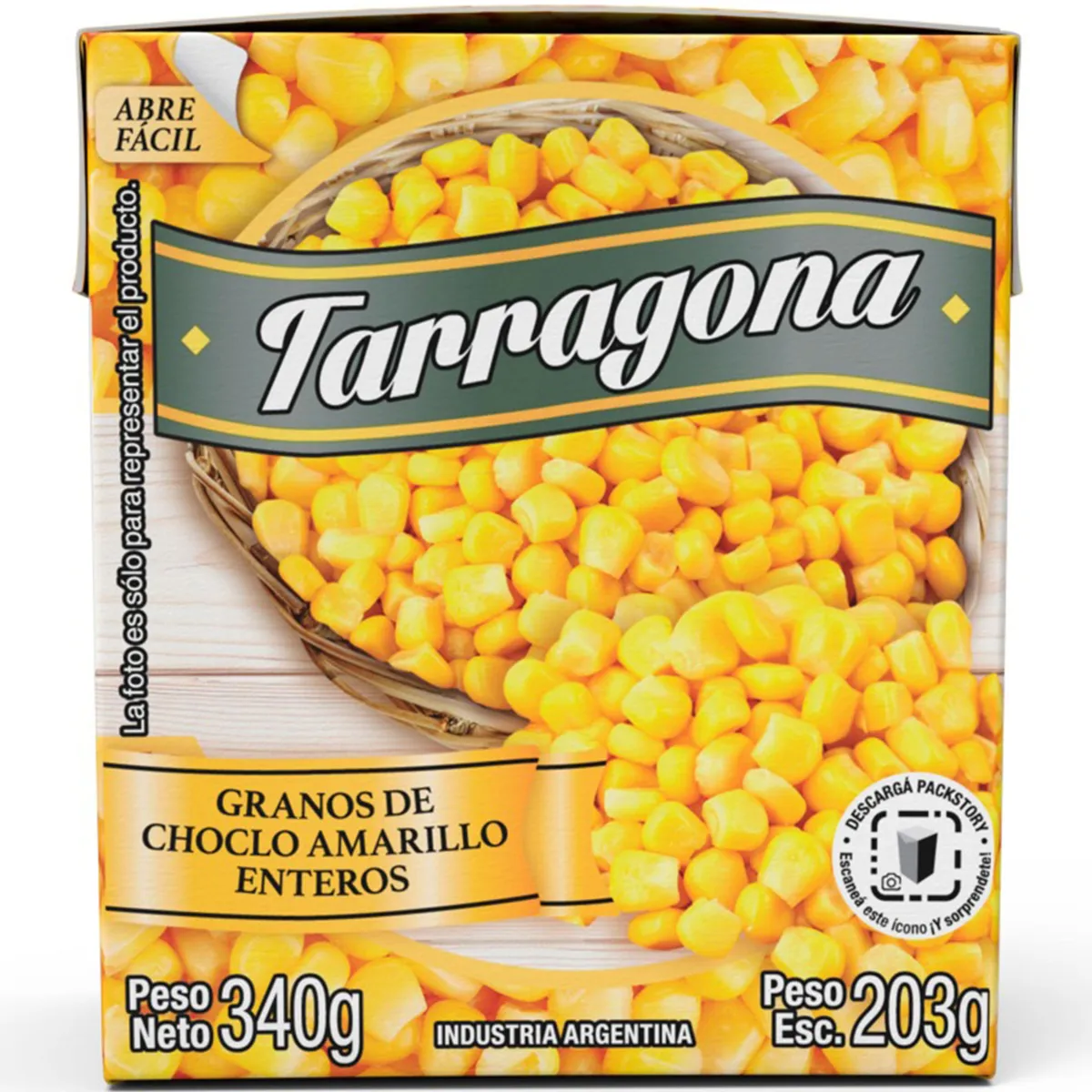 CHOCLO GRANO AMARILLO TARRAGONA 340G
