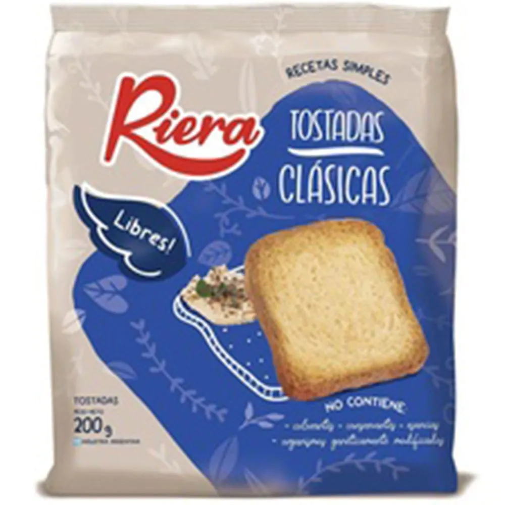 TOSTADA RIERA CLASICAS 200 G