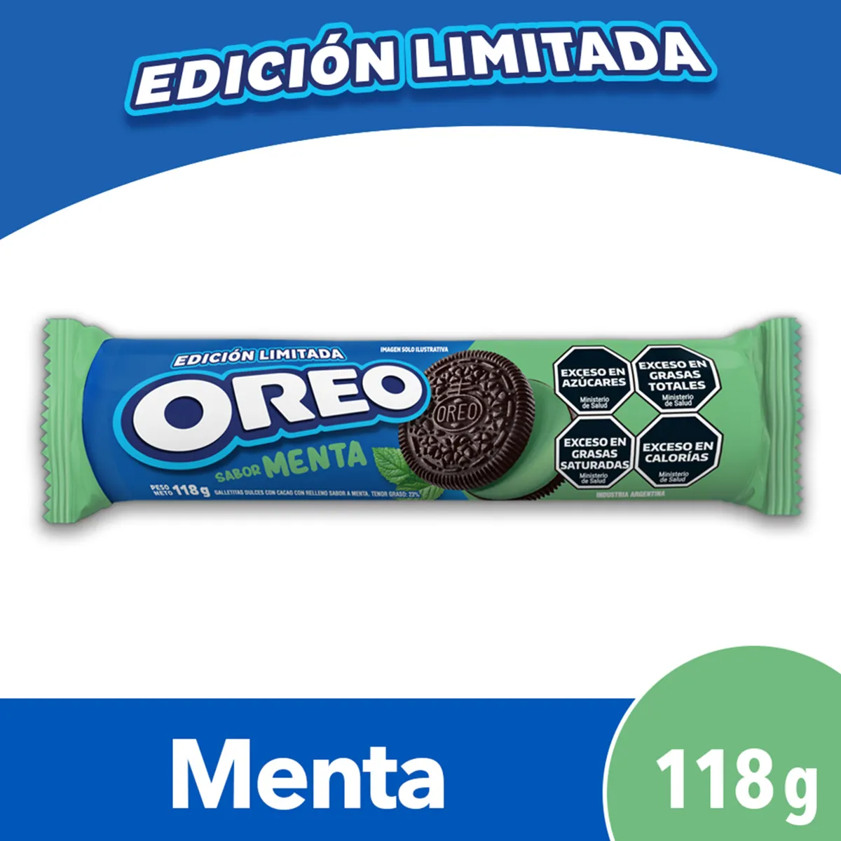 OREO MENTA 118 G
