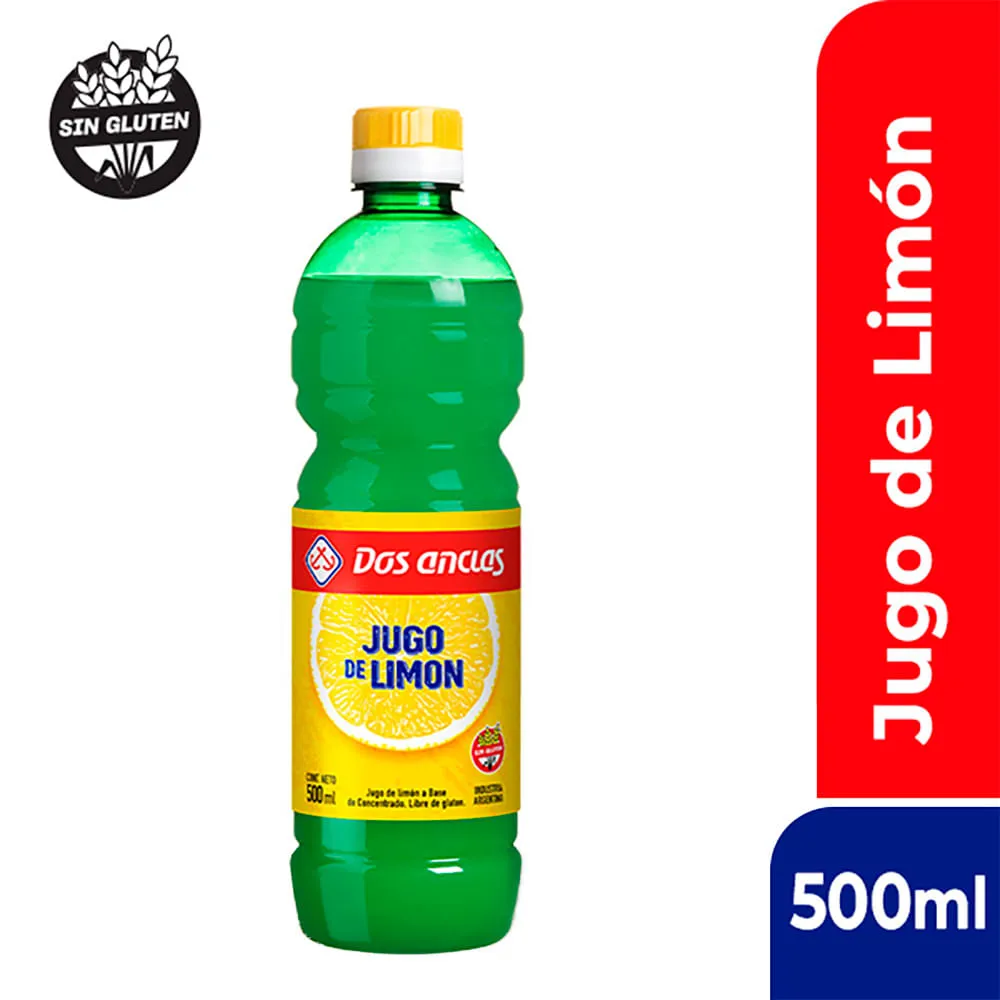 JUGO DE LIMON DOS ANCLAS 500