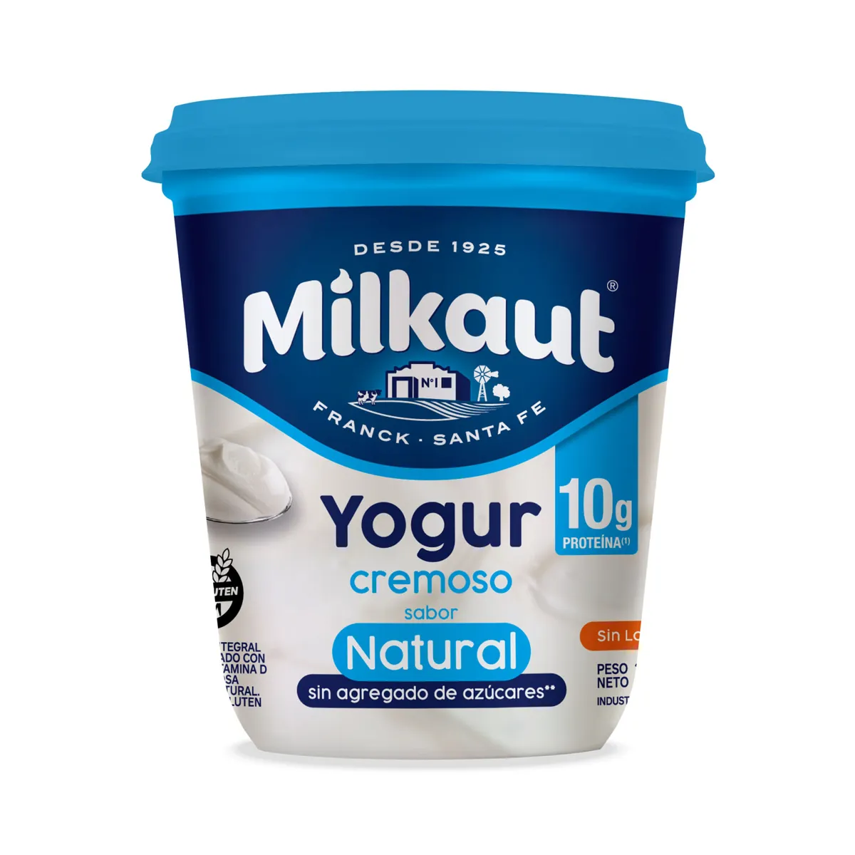 YOGUR NATURAL MILKAUT 300 GS