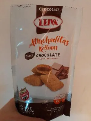 ALMOHADITAS RELLENAS DE CHOCOLATE LEIVA 125G