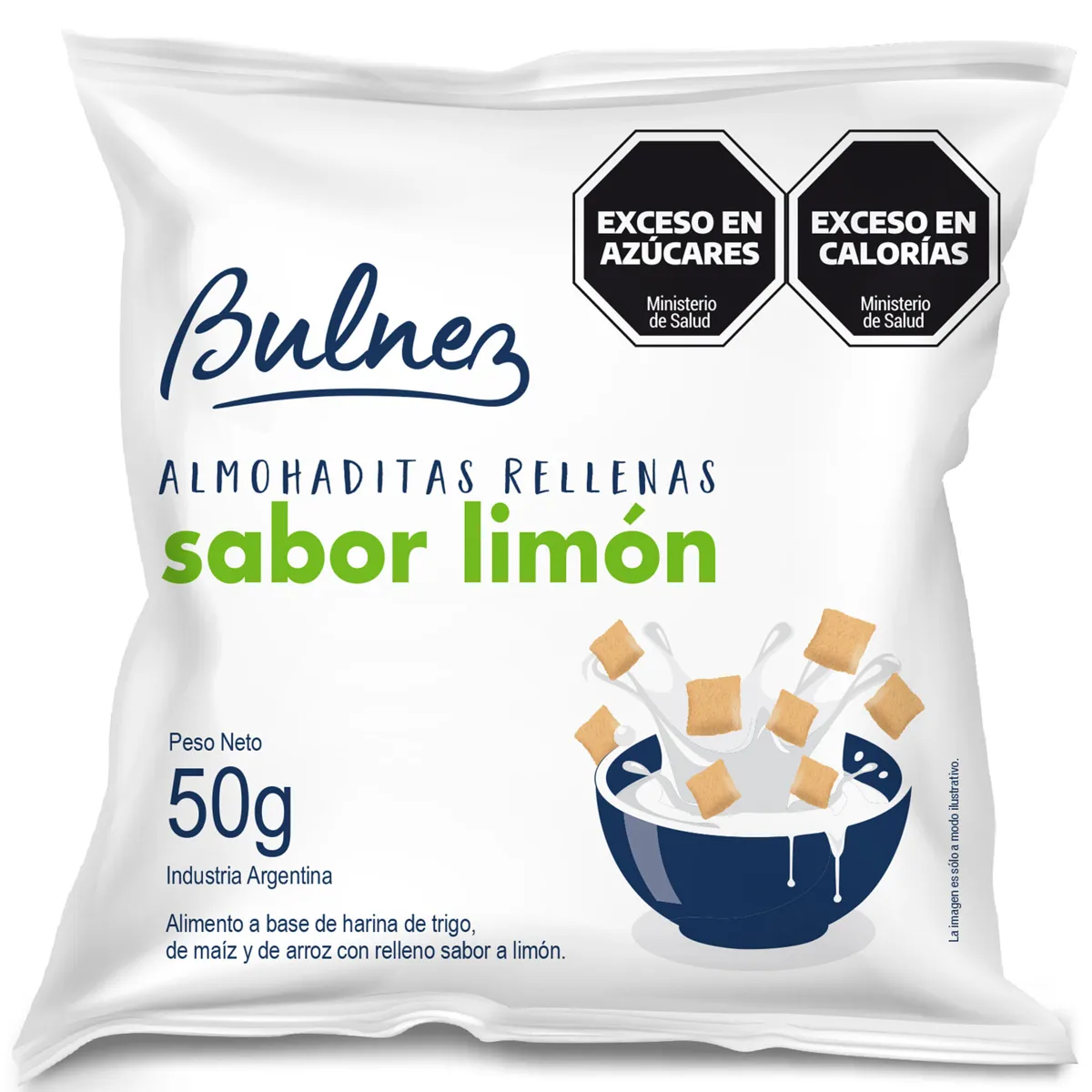 ALMOHADITAS RELLENAS LIMON LEIVA 125G