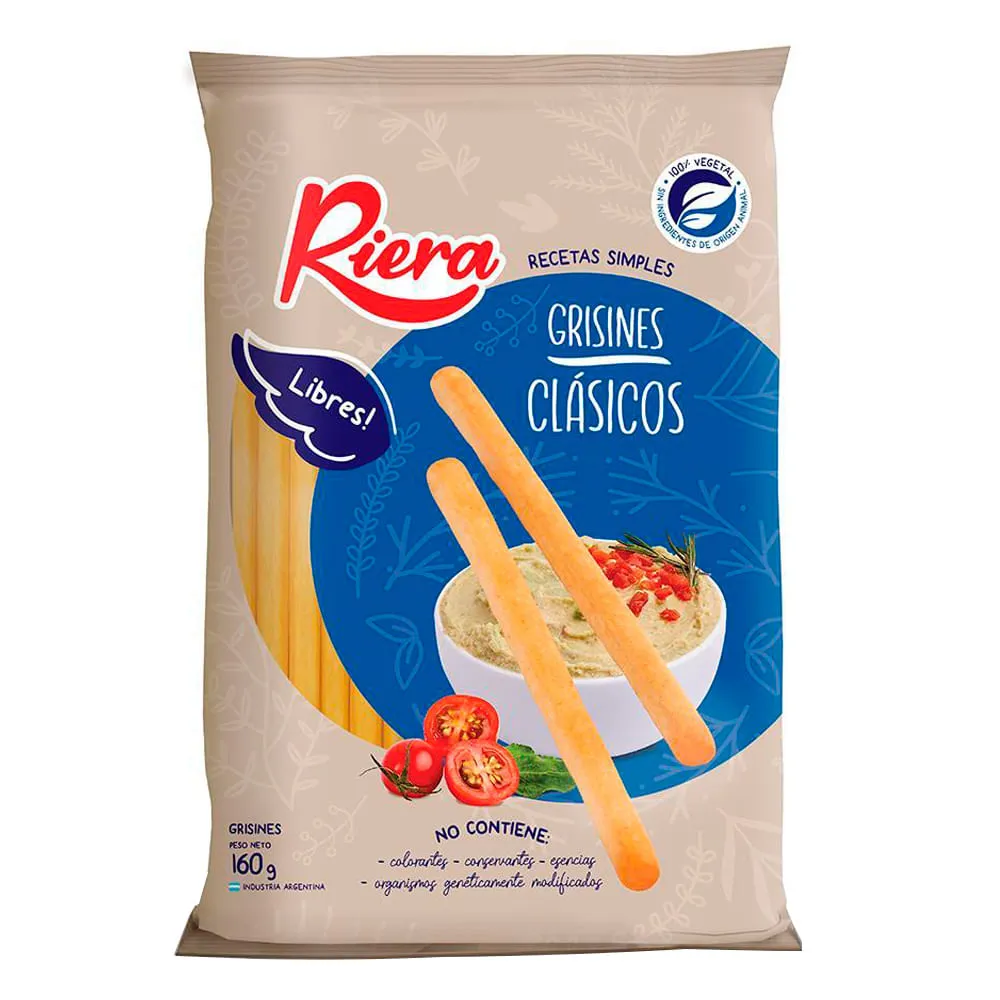 GRISINES CLASICOS RIERA 160G
