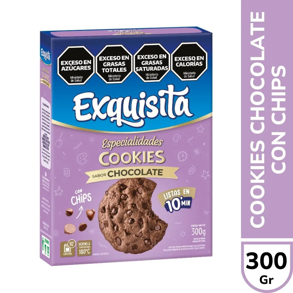 GALLETAS COOKIE CHIPS CHOCO 180G