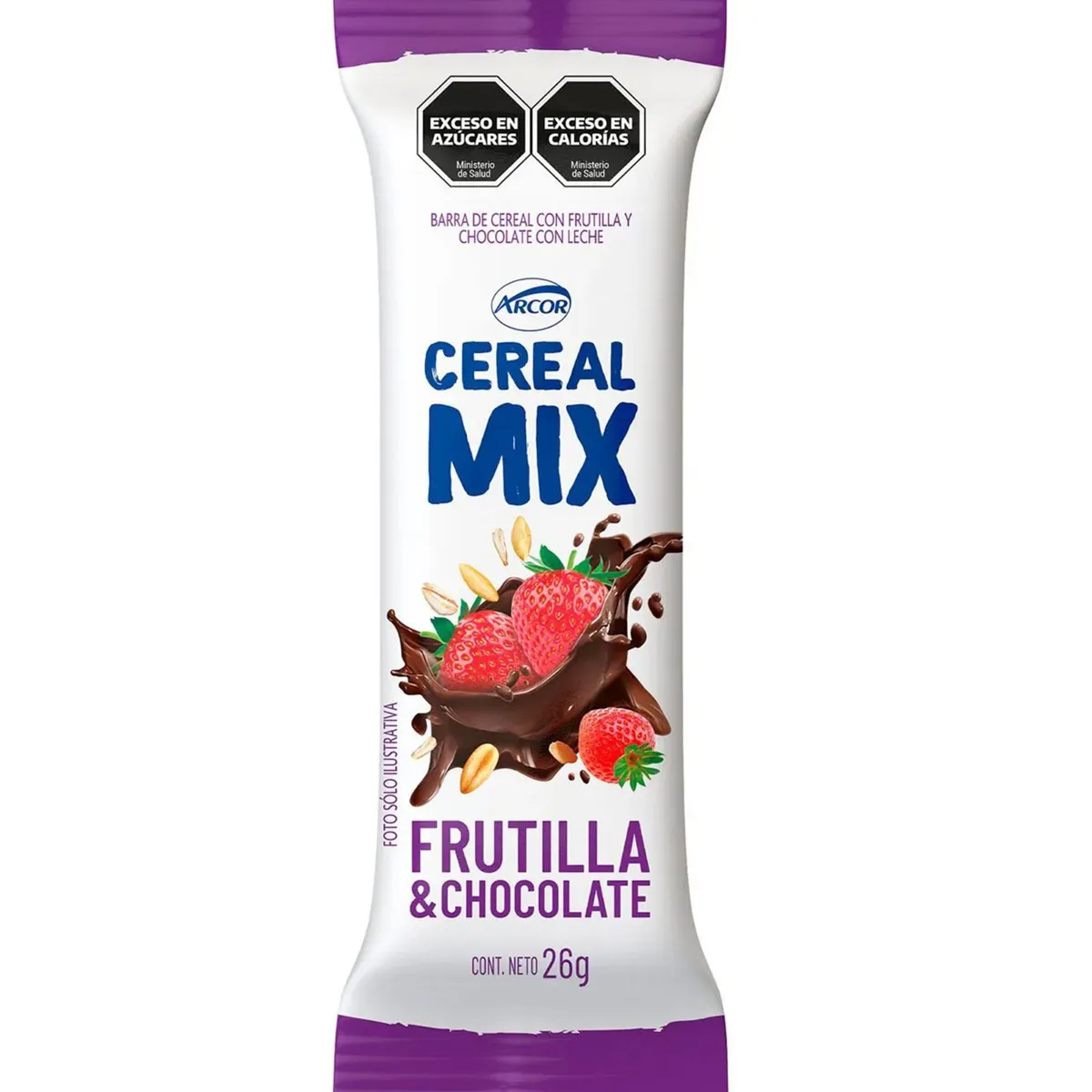 CEREAL MIX CHOCOY FRUTILLA 26G