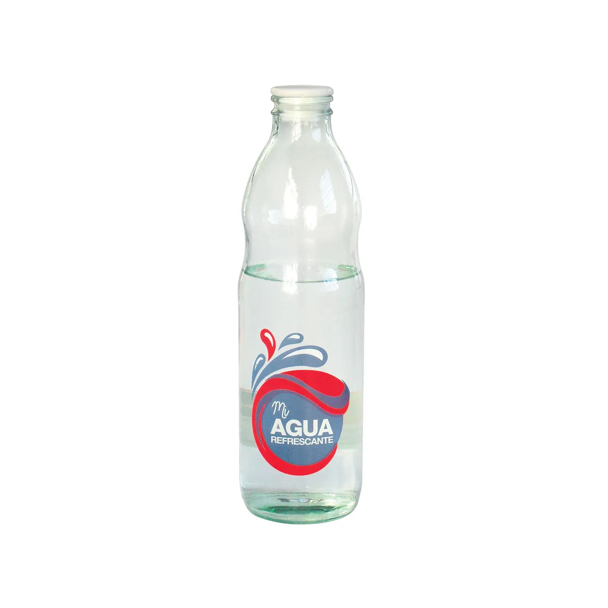 BOTELLA PLASTICA DECORADA 