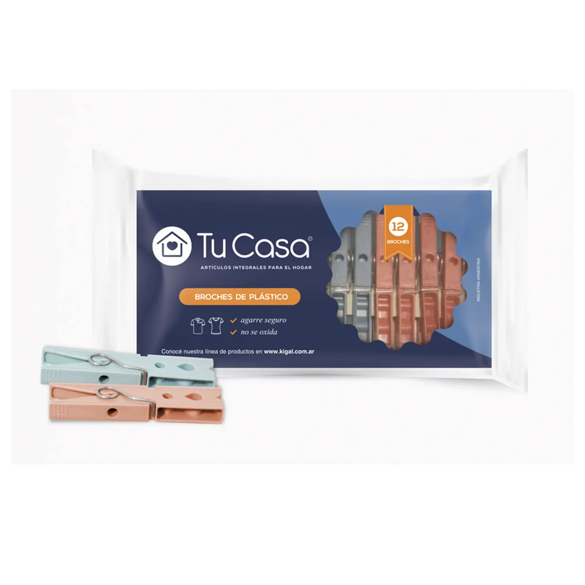 BROCHES PLASTICO BUSGRAN X 12 U.