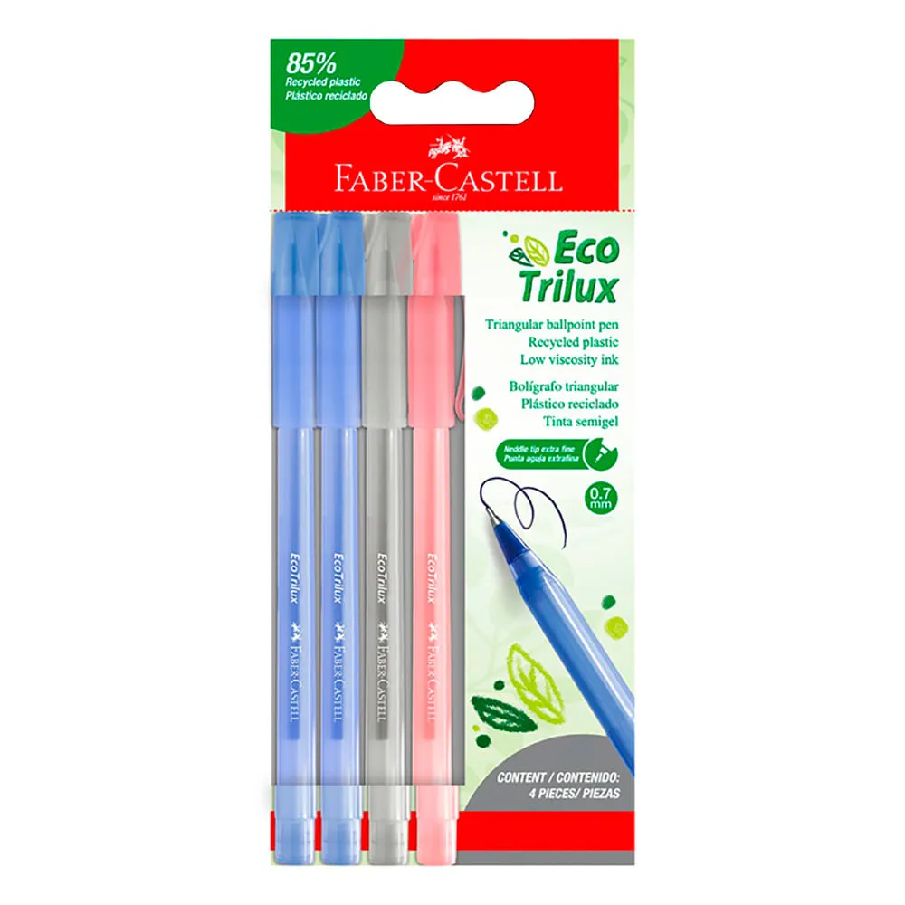 BOLIGRAFOS FABER-CASTELL ROJO 