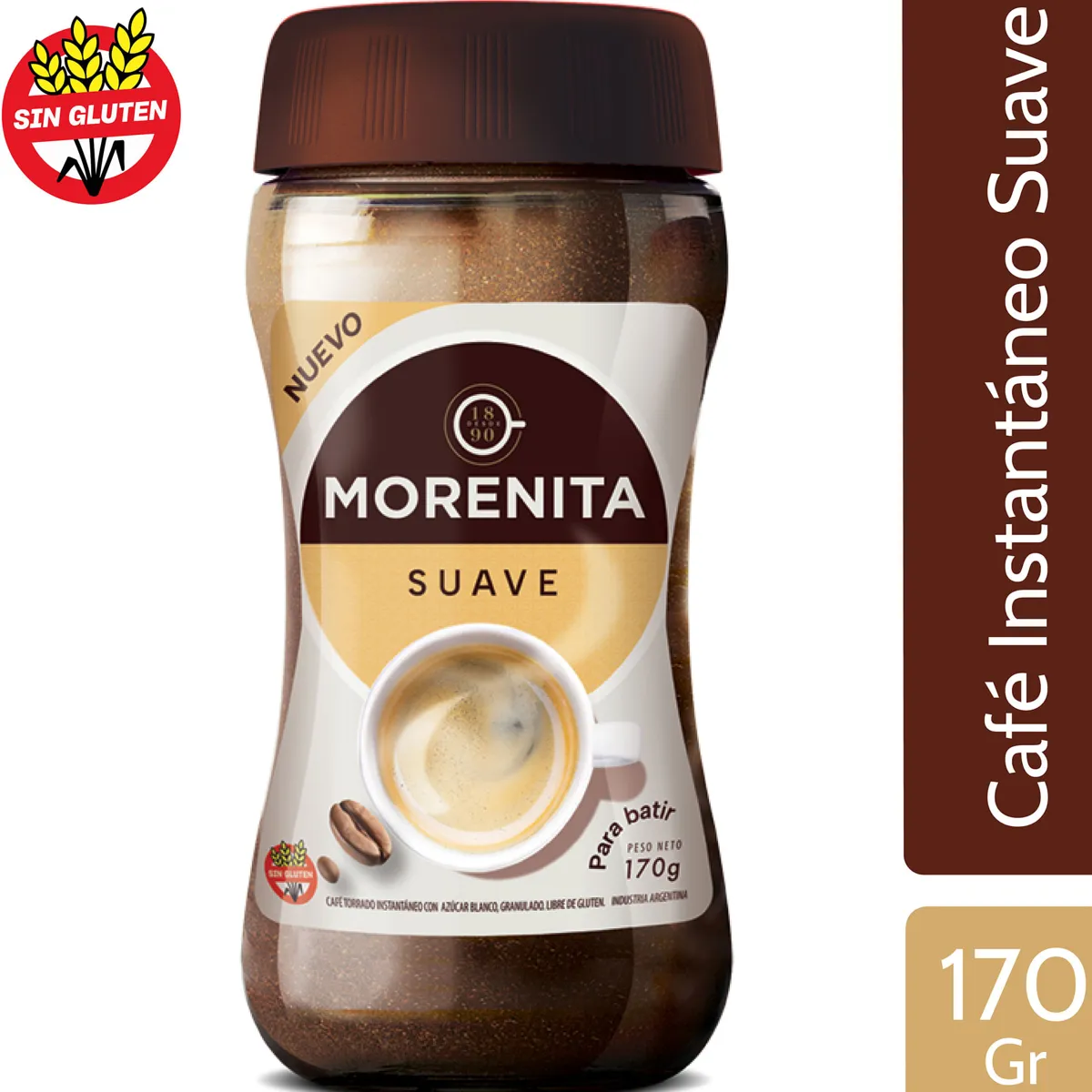 CAFE LA MORENITA SUAVE 170 GS