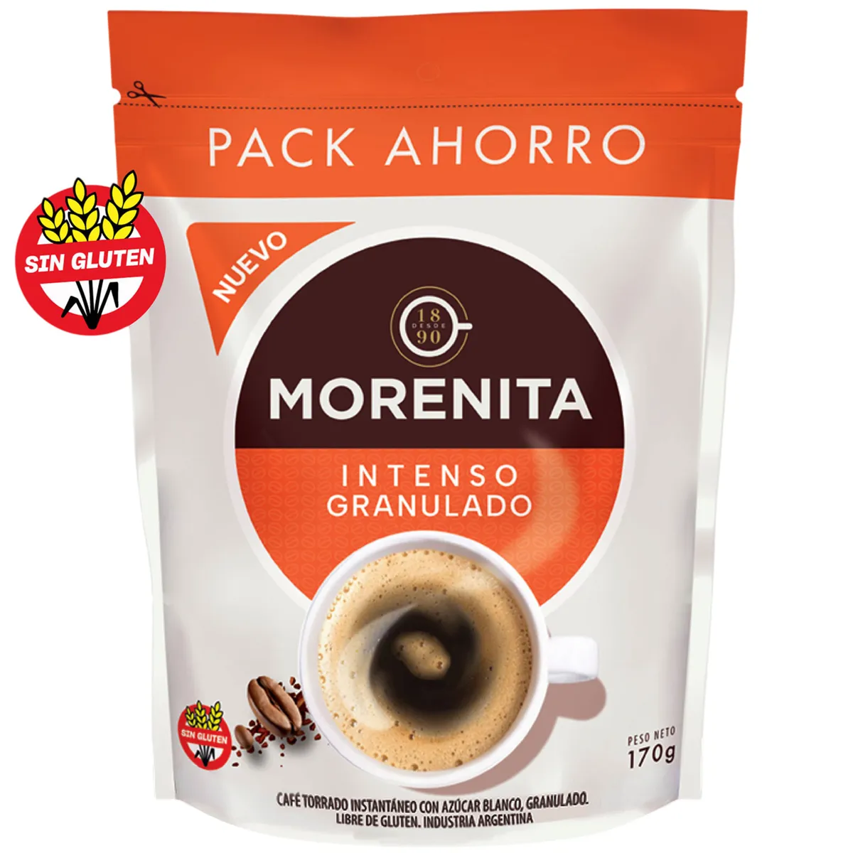 CAFE MORENITA GRANULADO DP 170 GS
