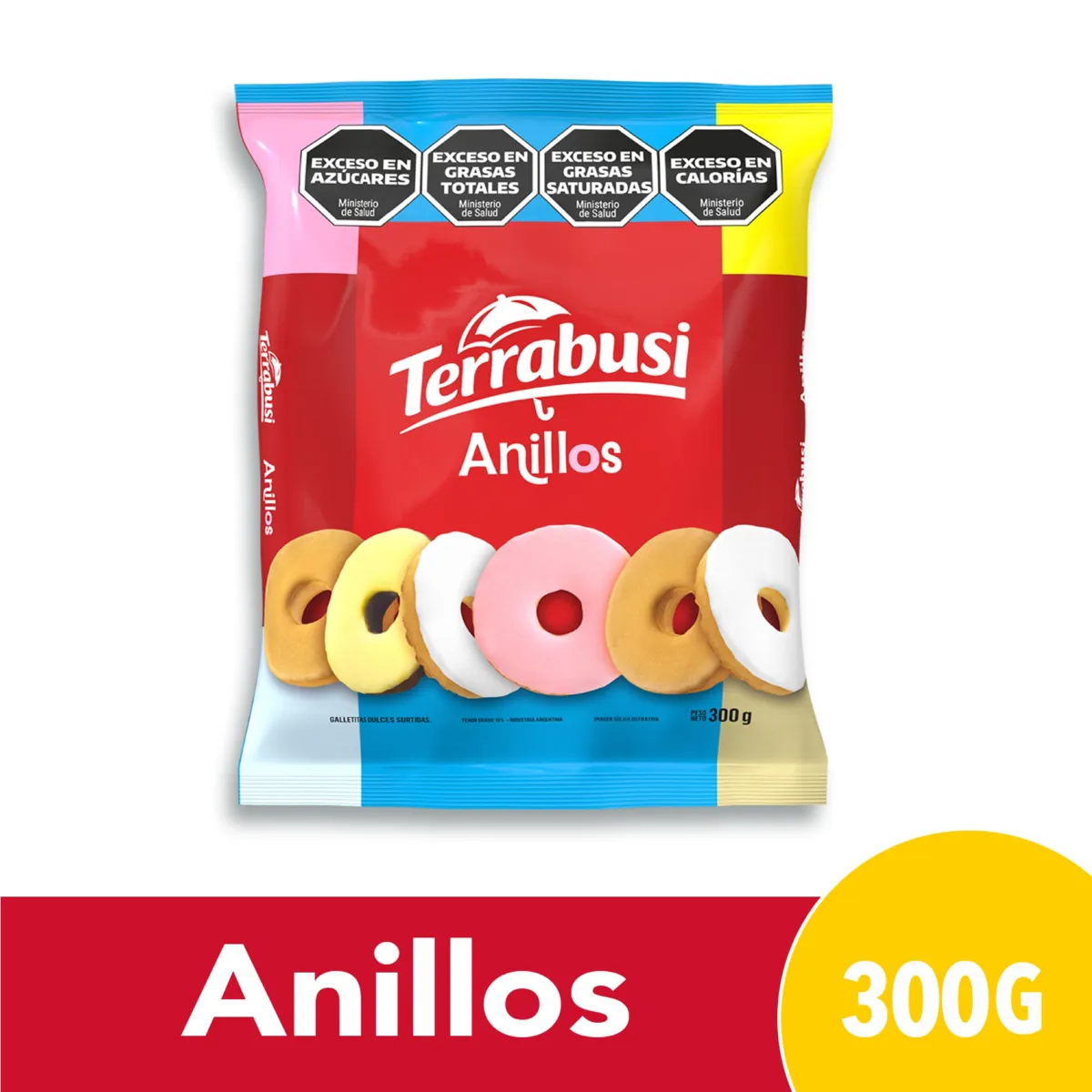 TERRABUSI ANILLOS VAINILLA X 300 GRS