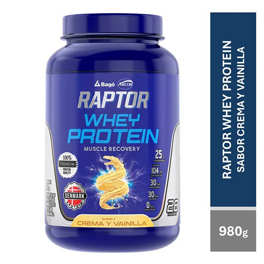 WHEY PROTEIN VAINILLA X980  GRA 