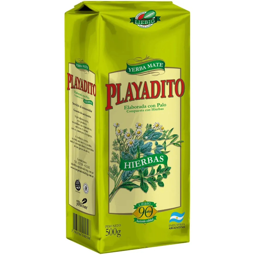 YERBA PLAYADITO HIERBAS X 500 GRS 