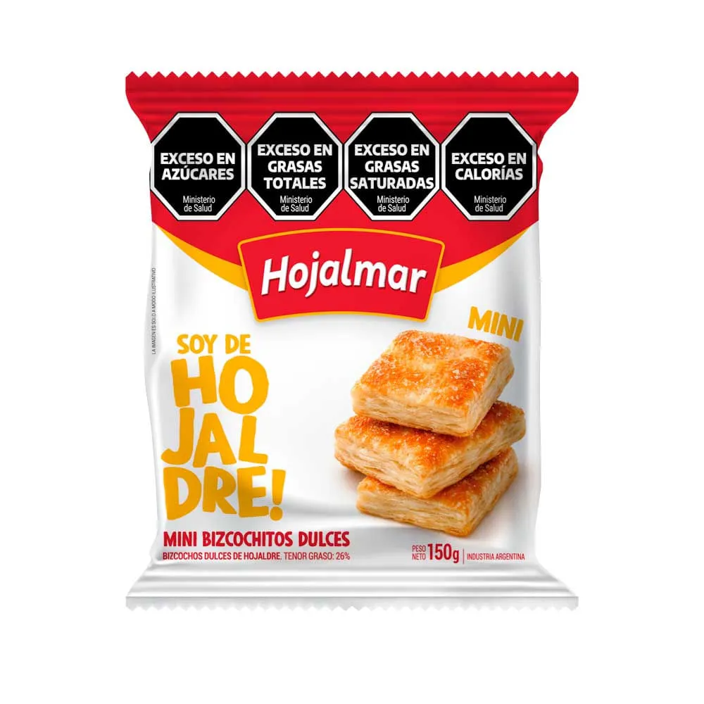 HOJALMAR MINI BISC. DULCE X  150GRS 