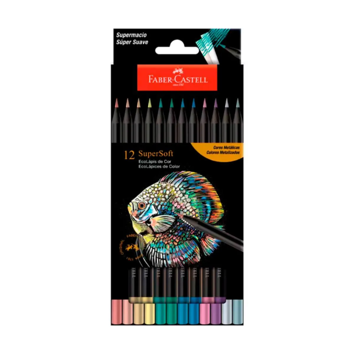 FABER- CASTELL CRAYONES DE CERAS X 12