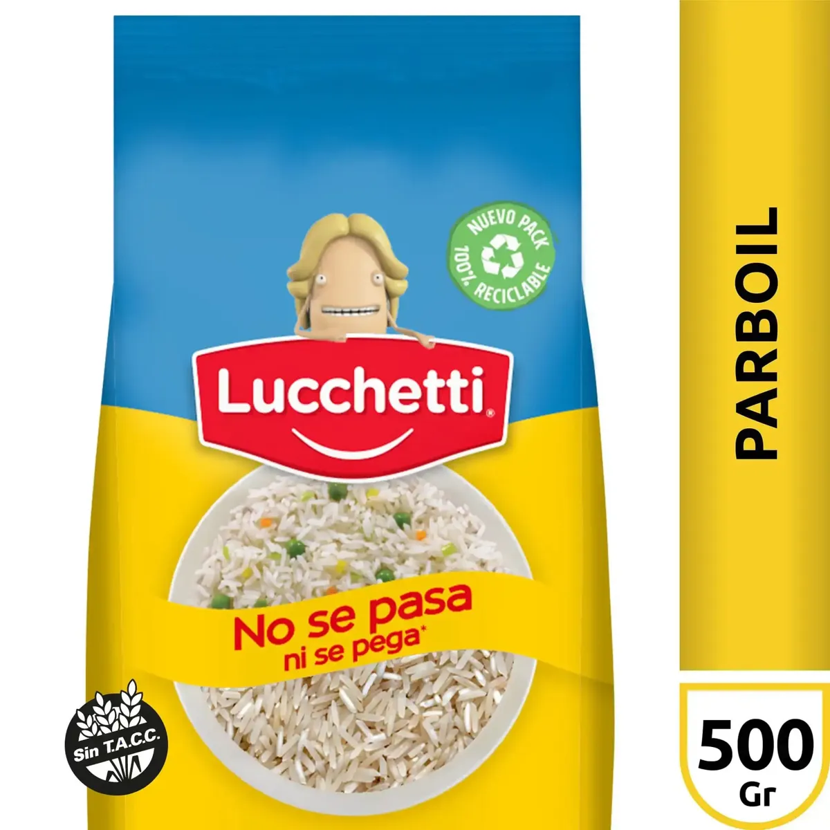 ARROZ LUCCHETTI PARBOIL X 500 GRS 