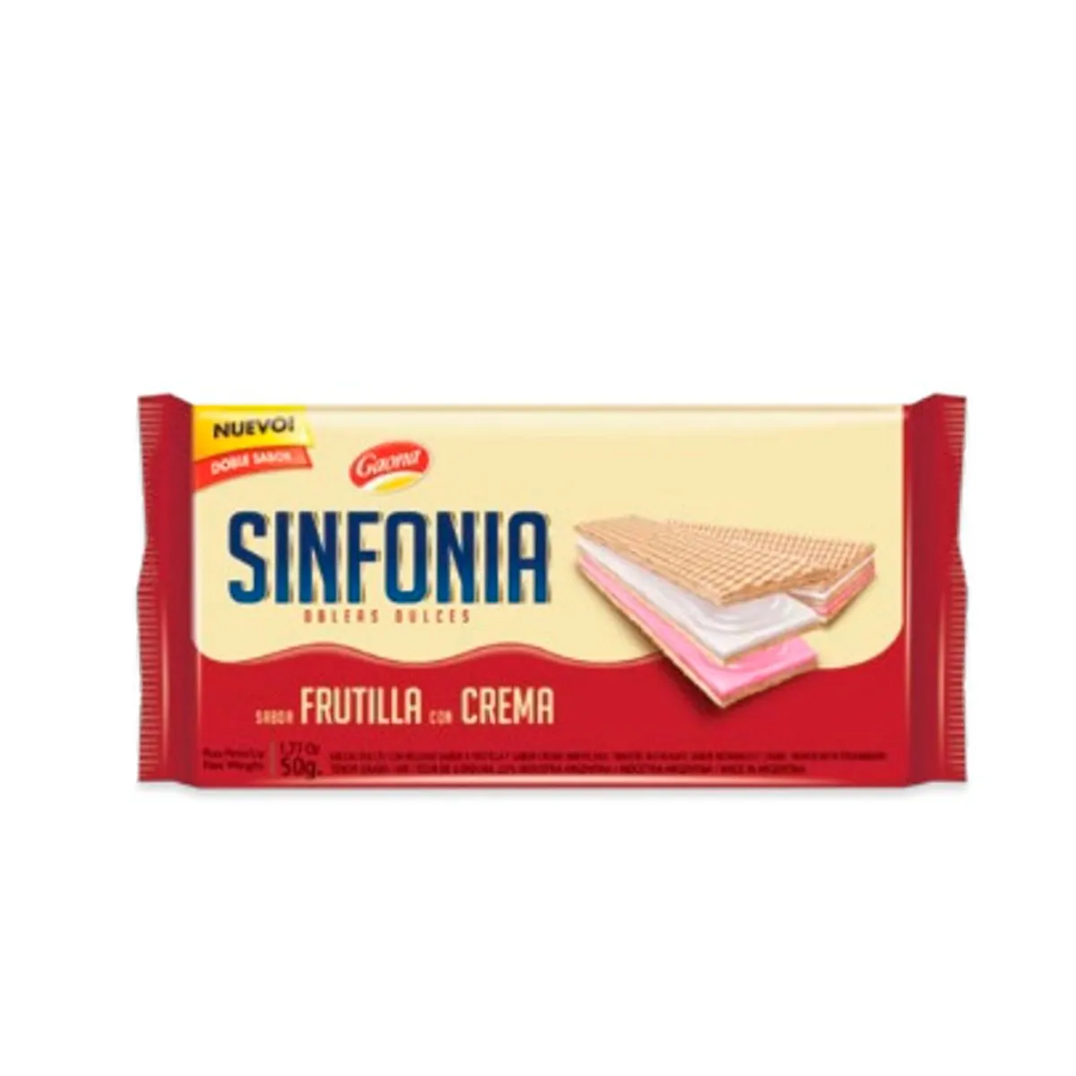 OBLEA SINFO. FRUT/CREM X 50 GRS
