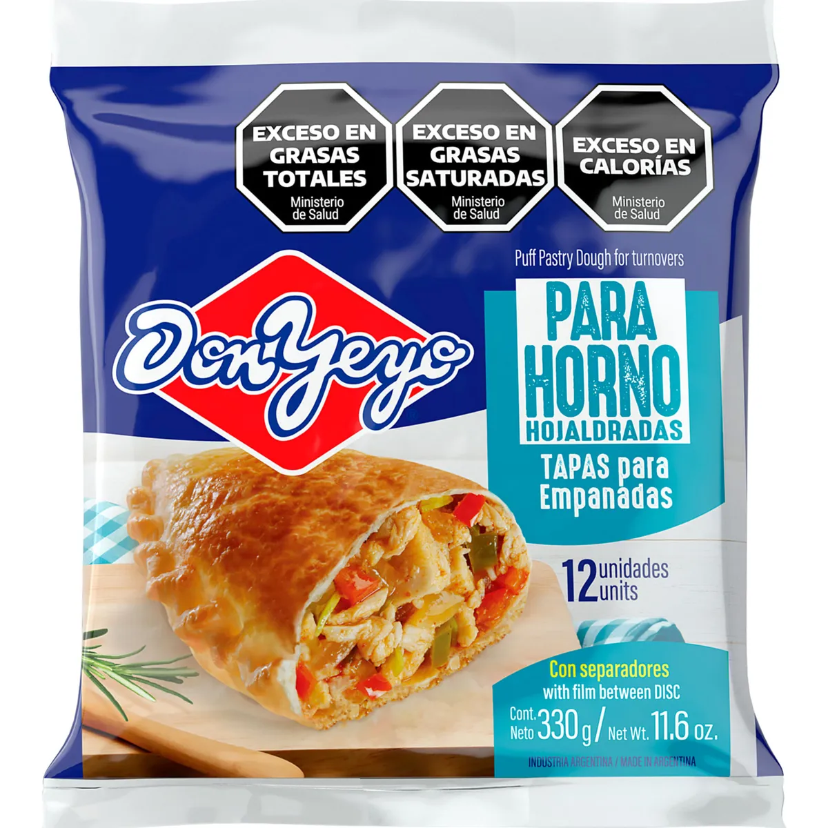 DON YEYO TAPA EMPAN. HORNO
