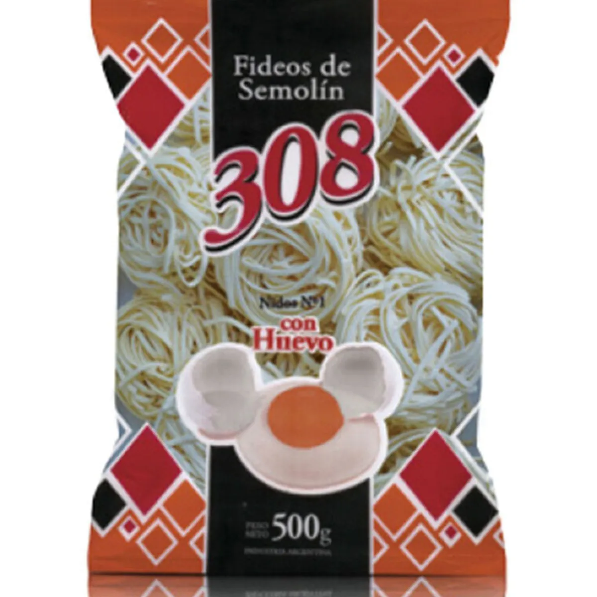 FIDEO 308 Nº1 X 500  GRS 