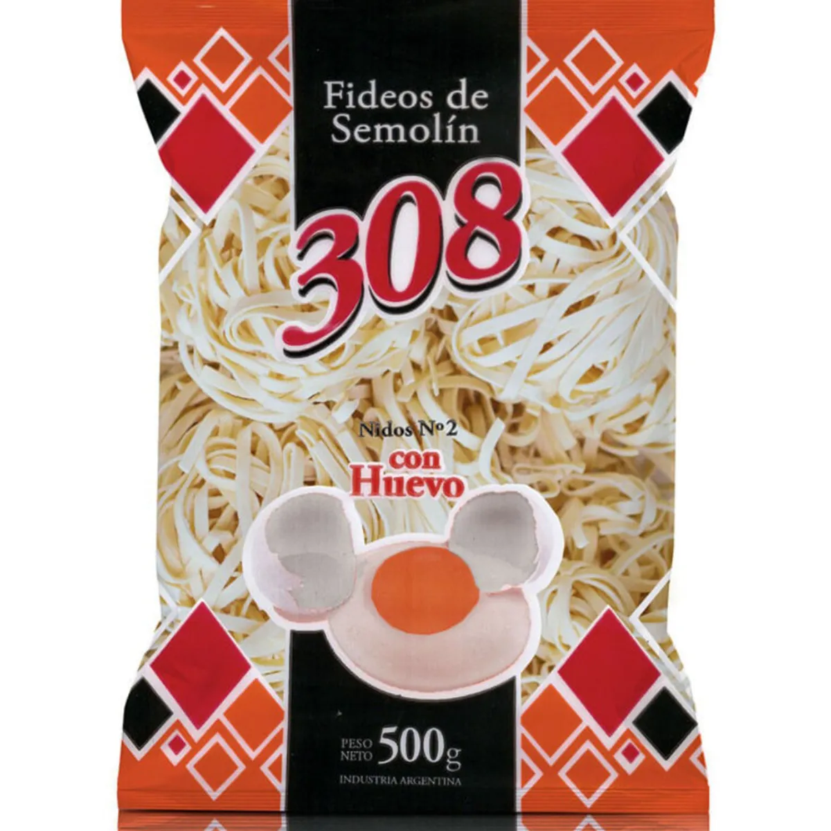 FIDEOS 308 NIDO Nº 2 500 GRS 