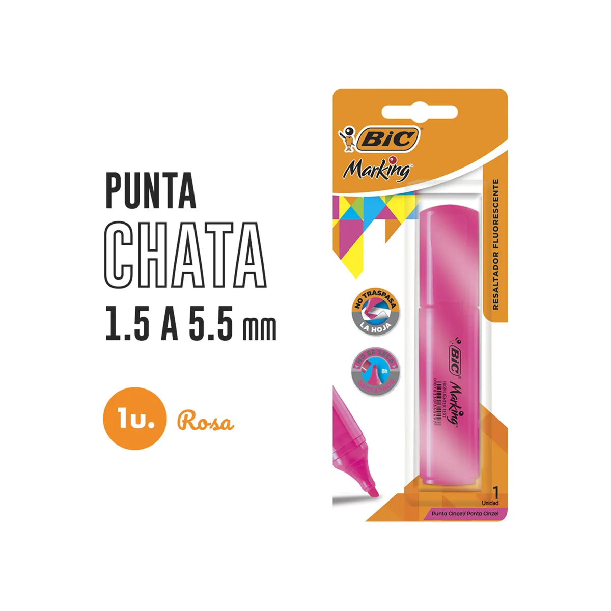 BIC RESALTADOR FUCCIA 