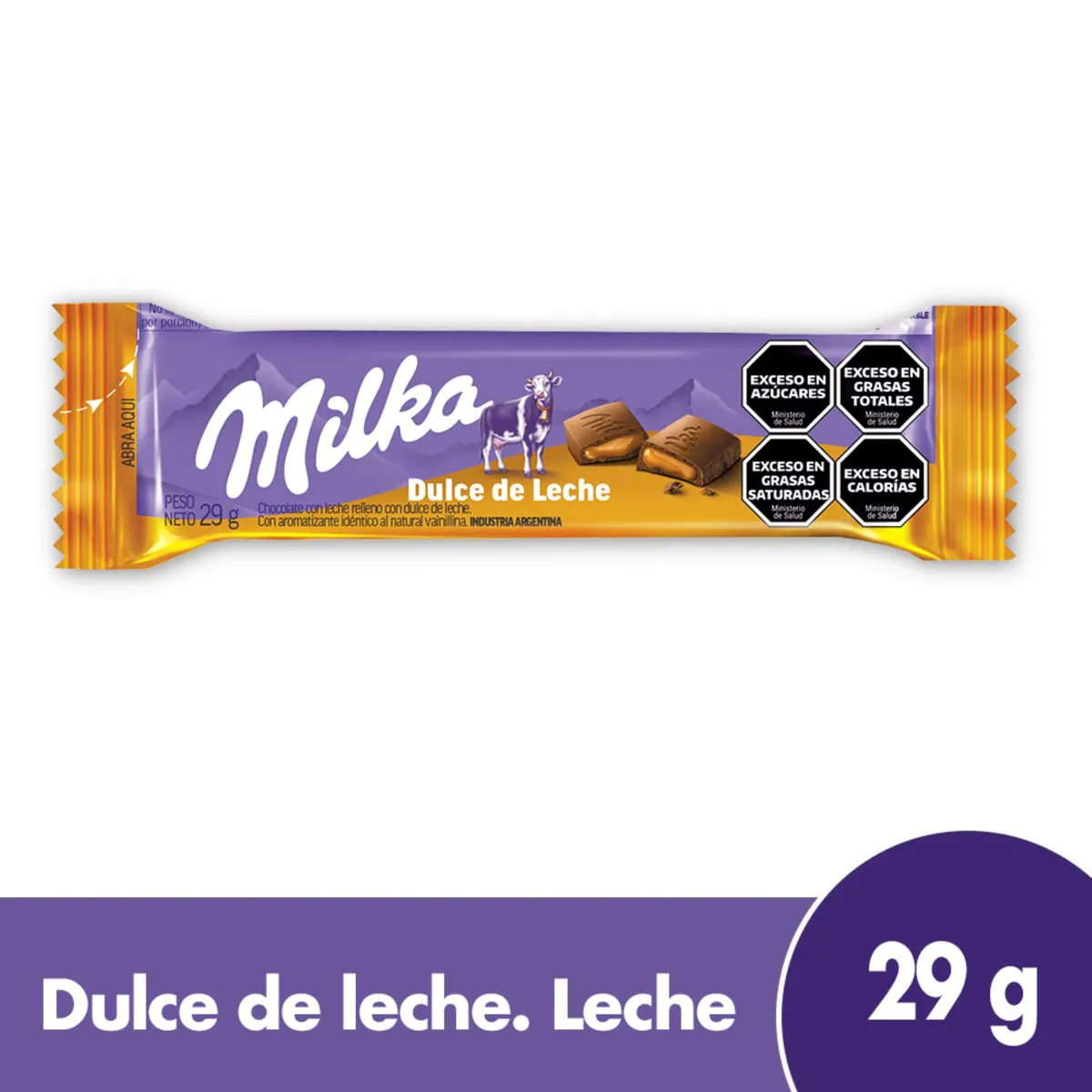 MILKA BARRA DDL X 29 GRS 