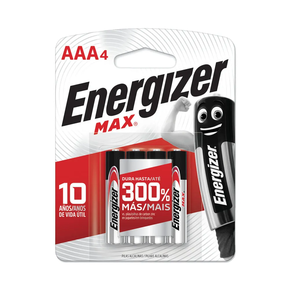 ENERGIZER MAX AAA X 4