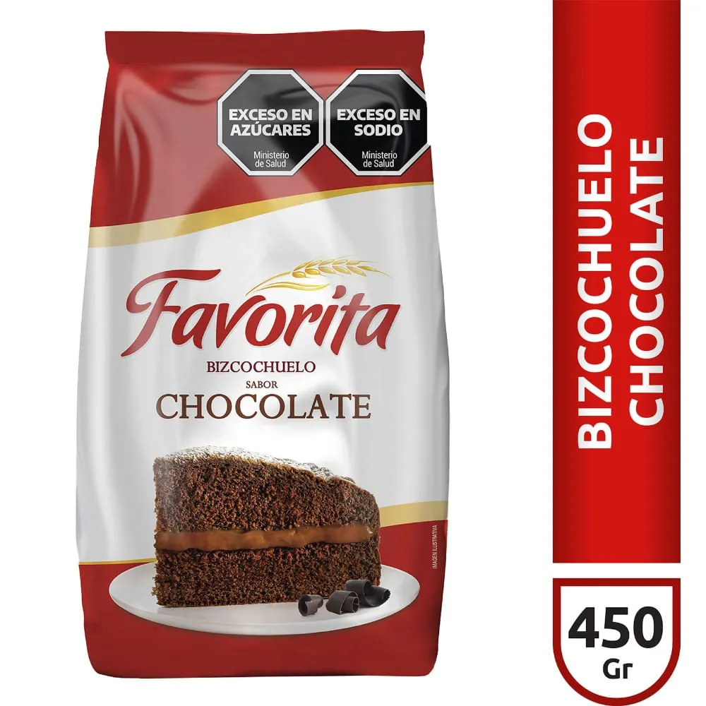BIZCO. FAVORITA CHOCO X 450 G 