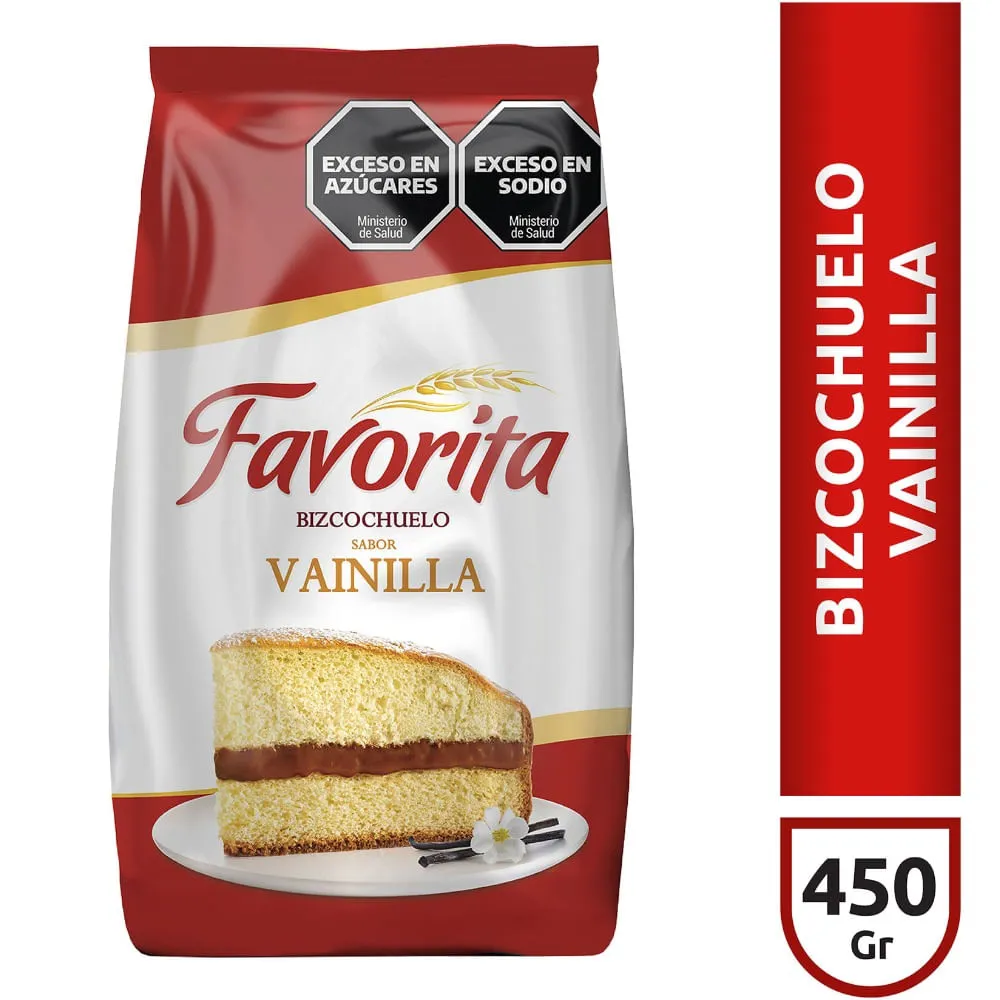 BIZCO.FAVORITA VAINILLA X 450 G