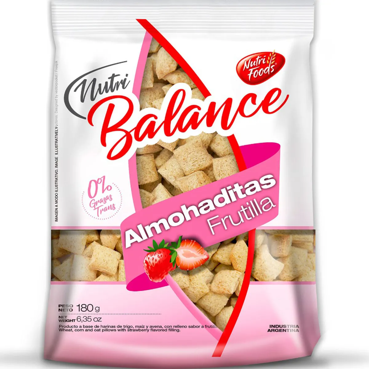 ALMOHADITAS NUTRI FRUT X 180 G