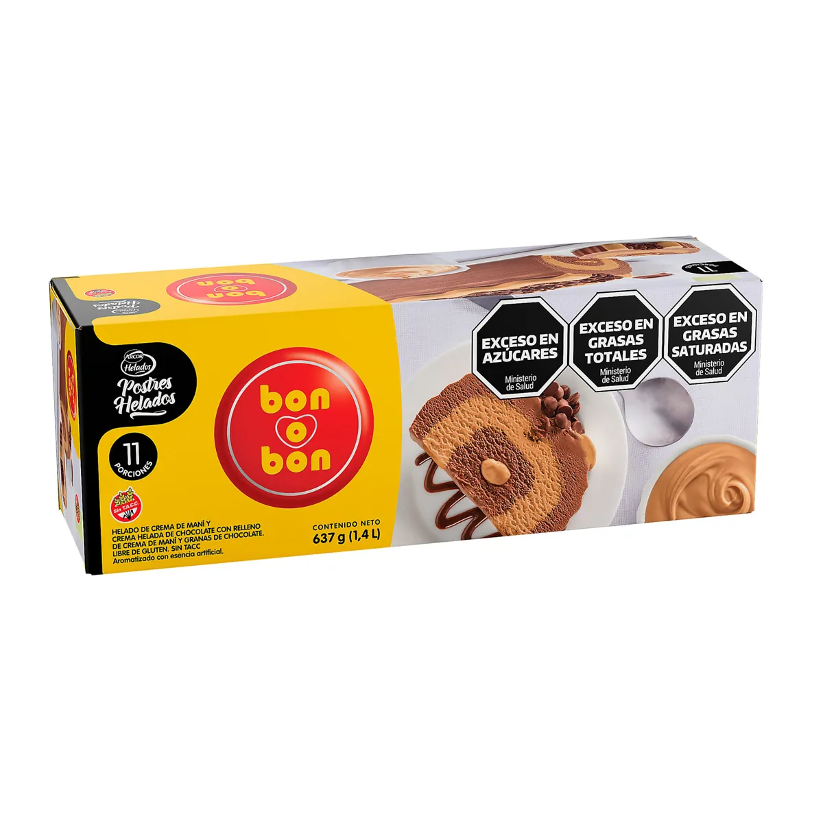 HEL.POSTRE BON O BON X 637 GRS 