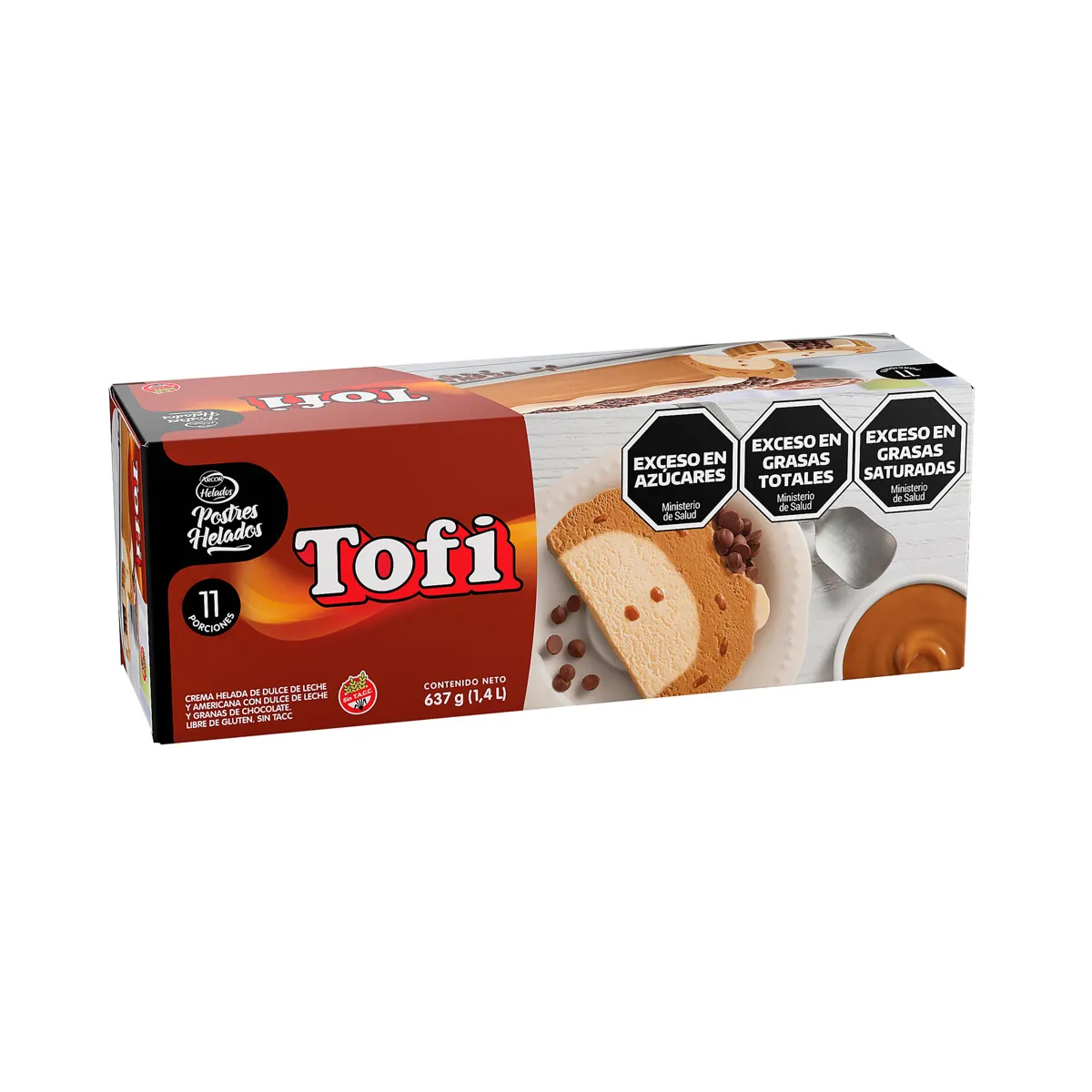 HEL.POSTRE TOFI X 637 GRS 