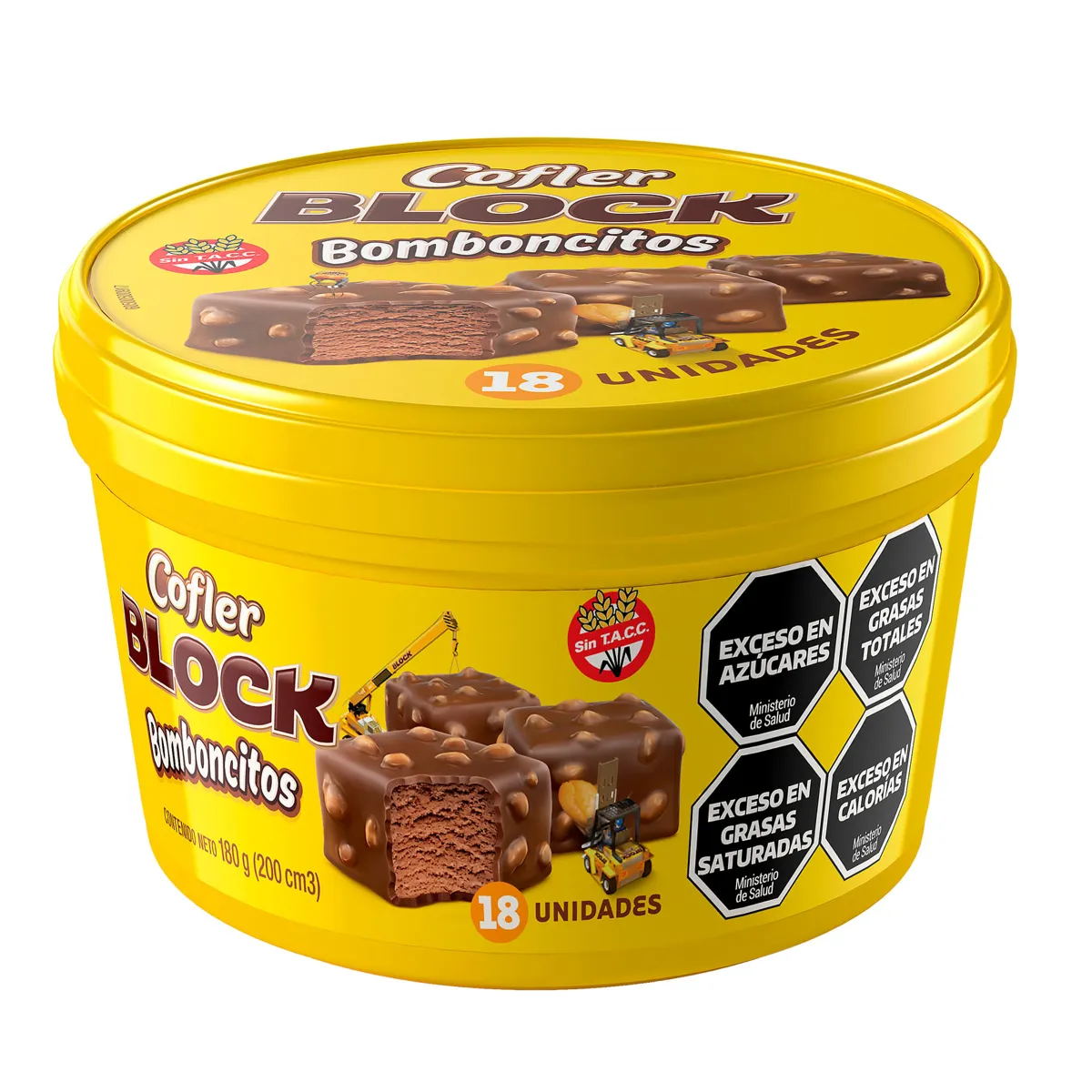 HEL. BOMBONCITO BLOCK BITES X 180 GRS