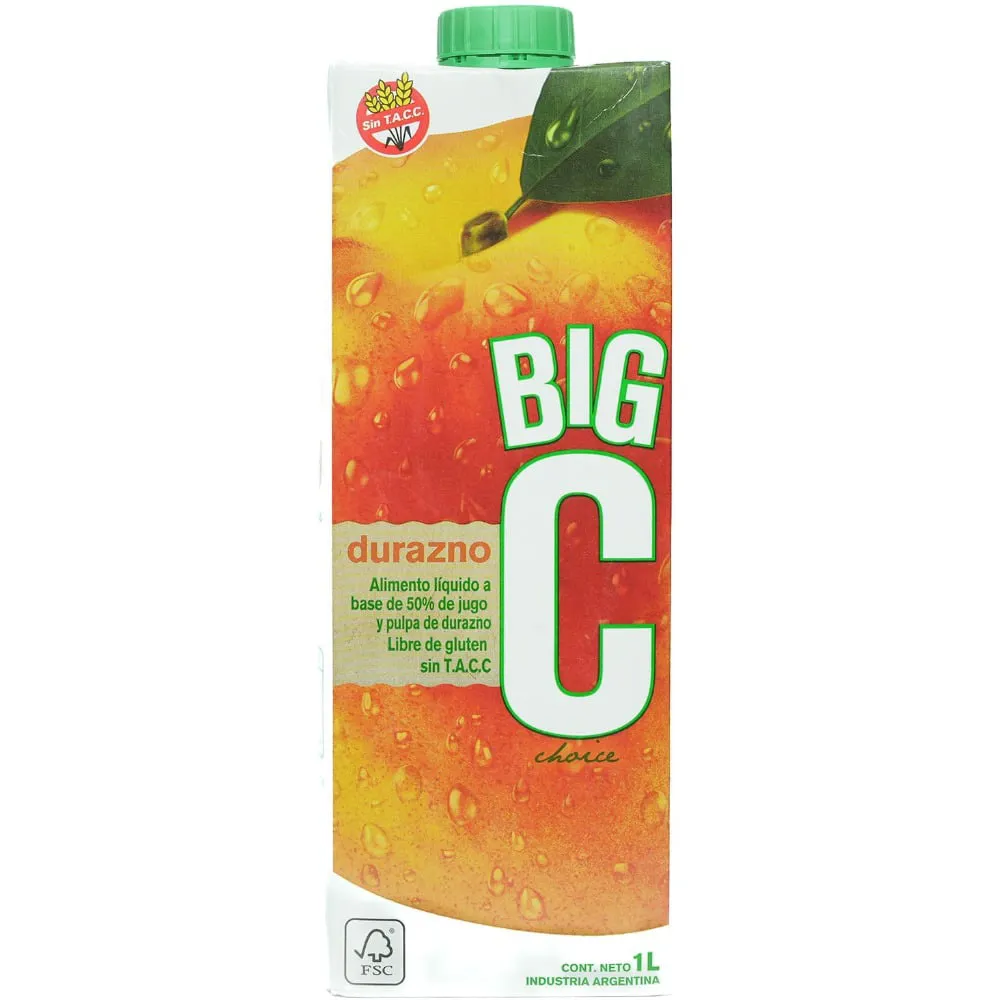JUGO BIG DURAZNO X 1L