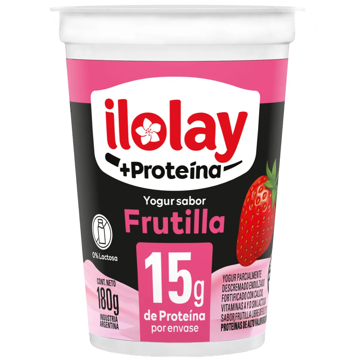 YOGUR IOLAY +PROTEINA FUTILLA X 180 MG
