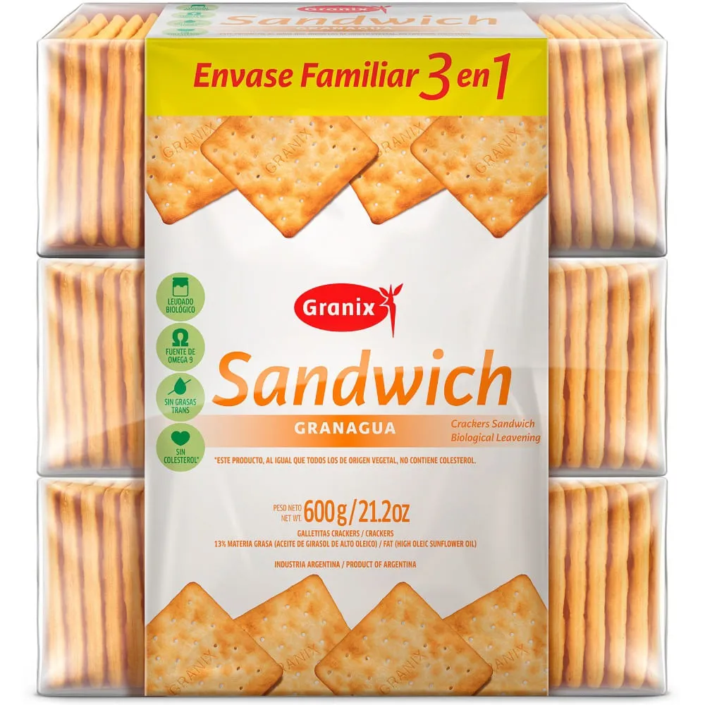 CRACKERS MULTICEREAL X 3