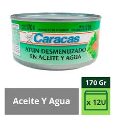 ATUN DESMENUZ.  ACTE Y AG. CARACAS X 170 GS