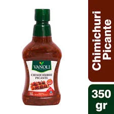 CHIMICHURRI PICANTE VANOLI X 350 CC.