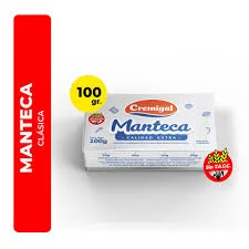 MANTECA CREMIGAL X 100 GS