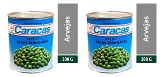 ARVEJAS CARACAS REMOJADAS  X 300 GS