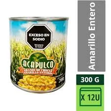CHOCLO AMARILLO ACAPULCO X 300GS