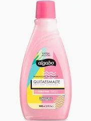 QUITA ESMALTE ALGABO KERATINA ROSA 100ML