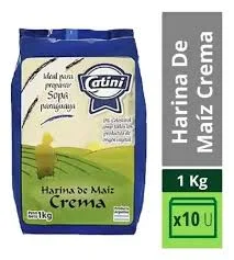 HARINA DE MAIZ CREMA CATINI 10 X 1 KG