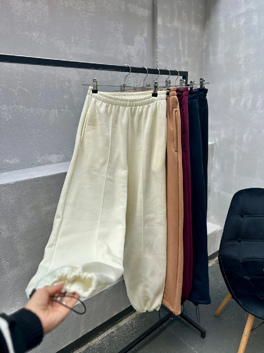 Pantalón baggy algodón Frizado