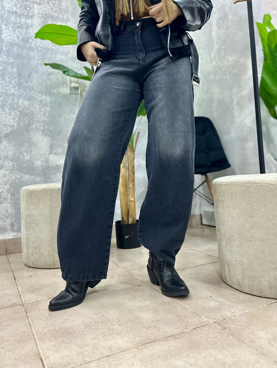 Jeans baggy regulable 